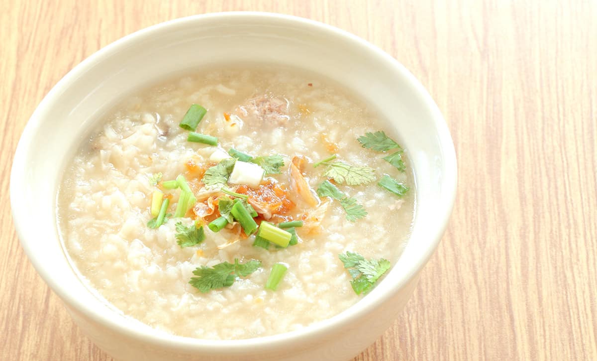 Congee: What to eat after wisdom teeth removal