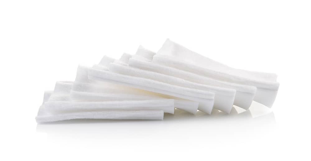 Gauze pads for tooth extraction